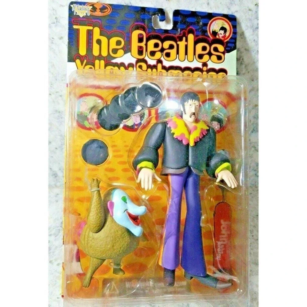 Beatles Yellow Submarine Vintage John Lennon & Jeremy Figure McFarlane‎ 1999 NIB
